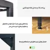 میز اداری دیزم مدل TLD-93D43-140BRNONE