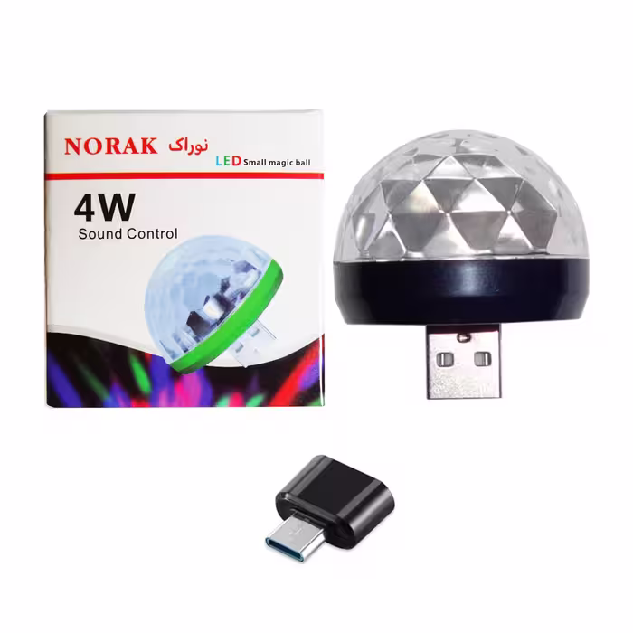 رقص نور مدل اسمال مجیک بال انگشتی USB 4W