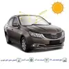 آفتاب گیر شیشه خودرو لنزووو مدل UX321 مناسب برای پژو 405 مجموعه 2 عددی