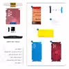 برچسب پوششی ماهوت مدل Red-Printed-Circuit-Board-FullSkin مناسب برای گوشی موبایل سامسونگ Galaxy A33 5G