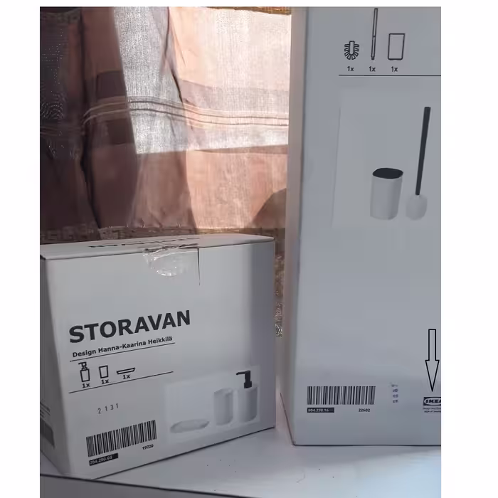 ست سرویس بهداشتی 4 پارچه ایکیا مدل 003