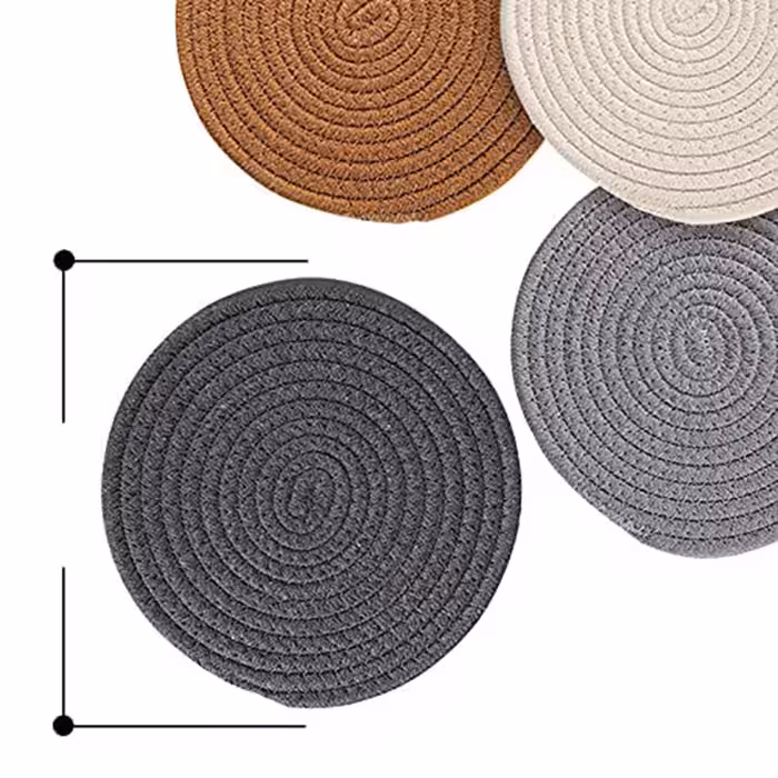 زیربشقابی و زیرقابلمه ای مدل s130 بسته 4 عددی