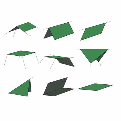 سایه بان سفری آرین کاور مدل برزنت کد 9