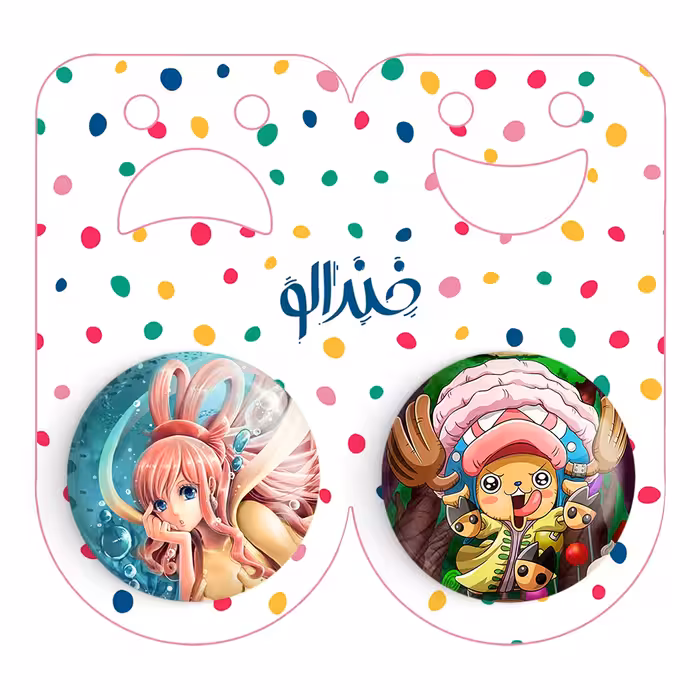 پیکسل خندالو مدل تونی تونی چاپر و پرونا انیمه وان پیس کد 1726317264 مجموعه 2 عددی