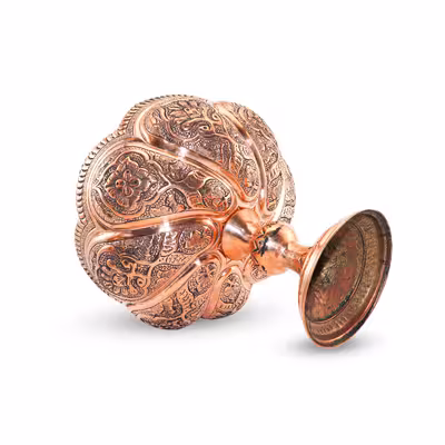 میوه خوری قلمزنی مدل هشتگرد کد 23p22-3f4