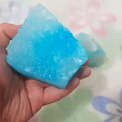 سنگ نمک دکوری مدل کریستالی طرح مرجان کد RZ14 بسته 2 عددی