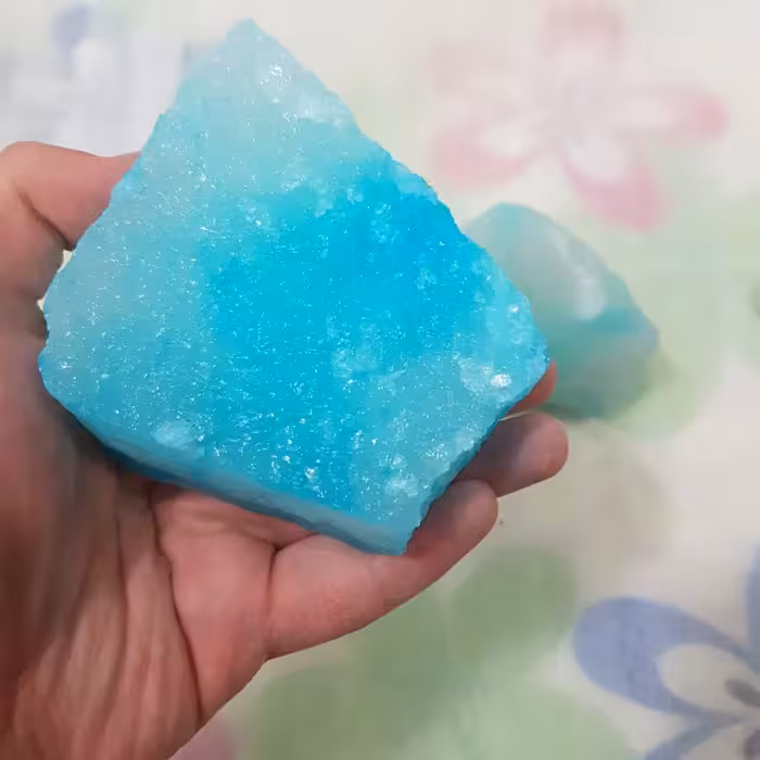 سنگ نمک دکوری مدل کریستالی طرح مرجان کد RZ14 بسته 2 عددی