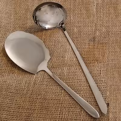 ست کفگیر و ملاقه 2 پارچه مدل دونا