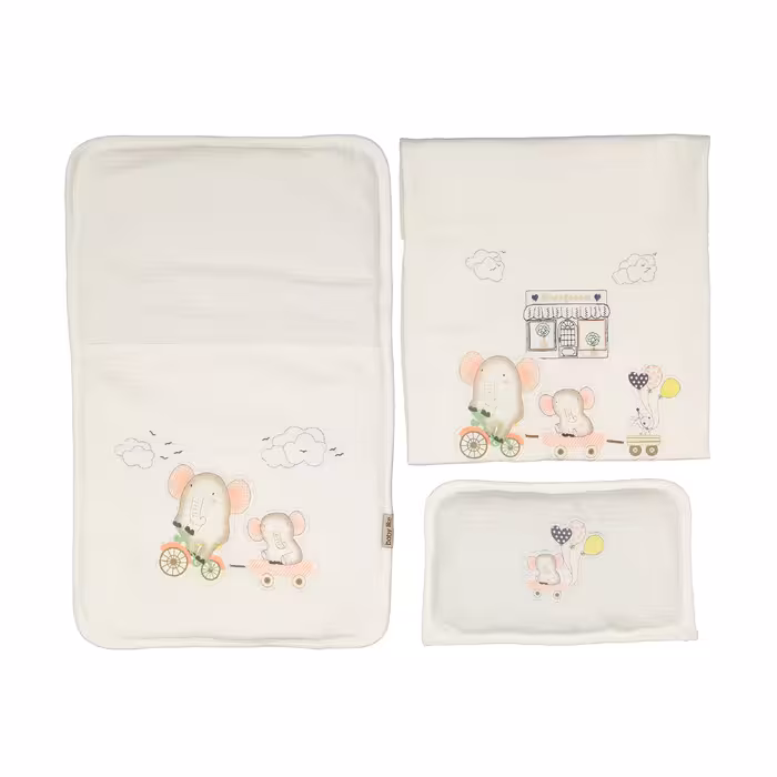 سرویس خواب 3 تکه نوزاد بیبی لایک مدل فیل