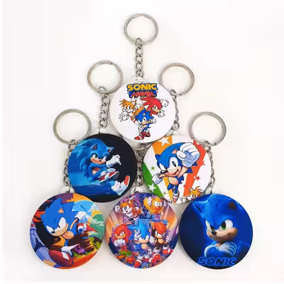  جاکلیدی خندالو طرح سونیک کد 4B مجموعه 6 عددی