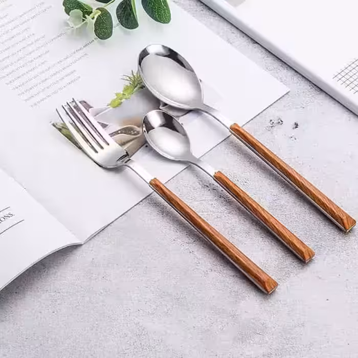 سرویس قاشق و چنگال 33 پارچه جی فی نی کد 002