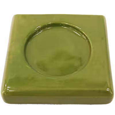 بانکه سرامیکی طرح مشجر به همراه پایه