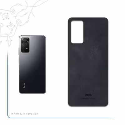 برچسب پوششی ماهوت مدل Graphite-Buffalo-Leather مناسب برای گوشی موبایل شیائومی Redmi Note 11 Pro