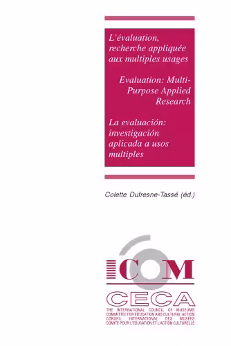 خرید و دانلود نسخه کامل کتاب L Evaluation Recherche Appliquee aux Multiples Usages Trilingue
