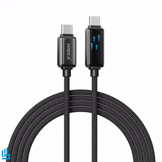 کابل شارژ تایپ سی Type-C به تایپ سی Type-C هیسکا HISKA LX19