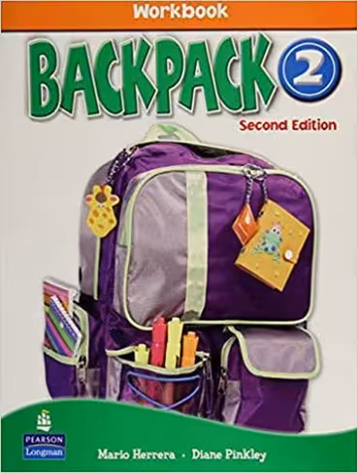 Backpack 2 2nd SB WB CD کتاب بک پک 2- رحلی (کتاب دانش آموز کتاب کار CD)