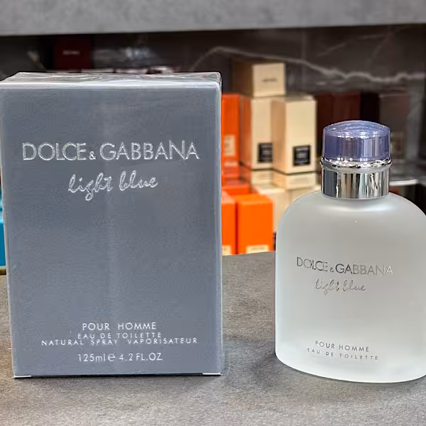 ‎ادکلن مردانه اورجینال باکس دی اند جی  لایت بلو پورهوم  125 میل