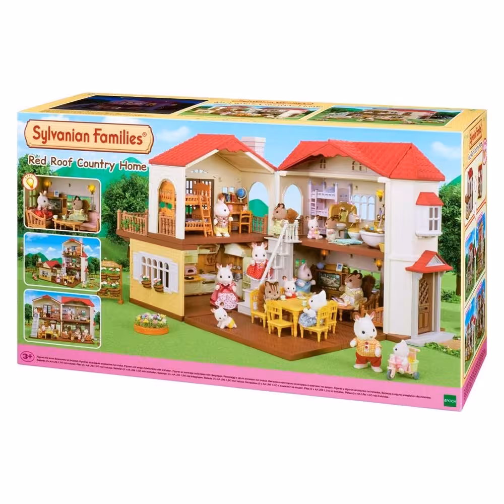 خونه‌ی سقف قرمز روستایی سیلوانیان فامیلیز