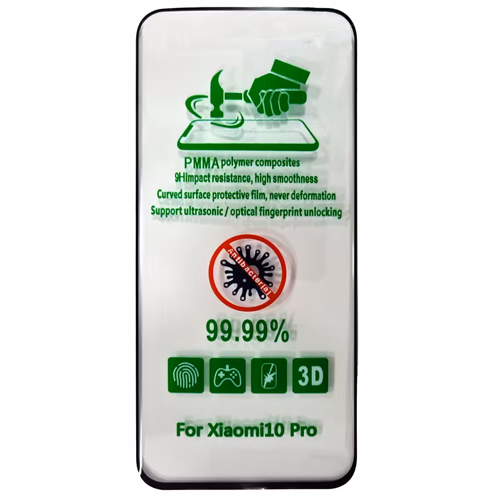 محافظ صفحه نمایش 3D پلیمر PMMA شیائومی Mi 10 Pro 5G