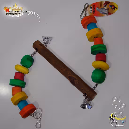 اسباب بازی پرنده چوب و طناب کد 1026