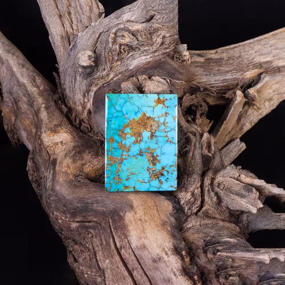 نگین فیروزه شجری کد 10746 - جواهری مشاهیر