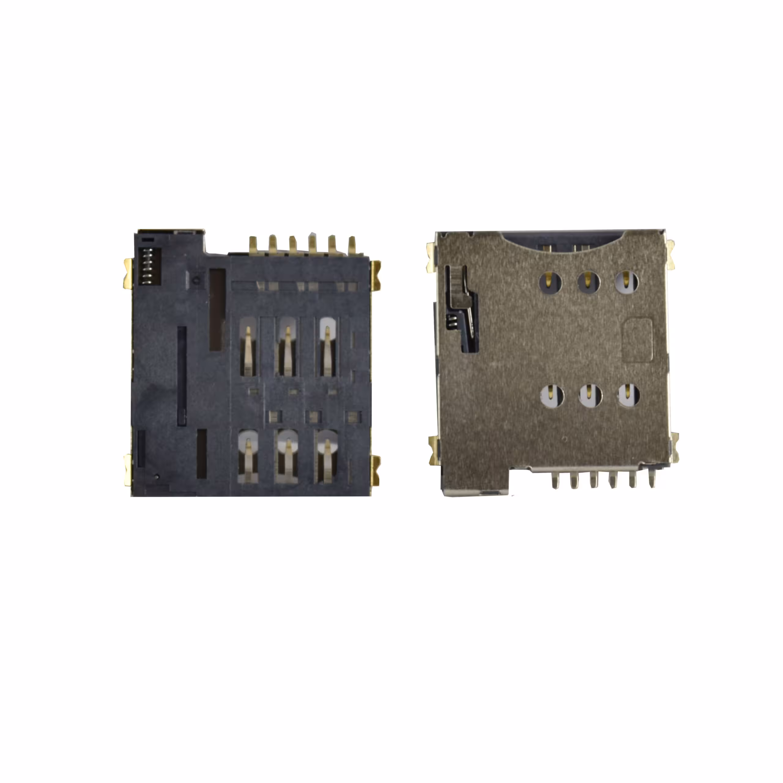 سوکت سیم کارت Micro Sim اتوماتیک 6 پین