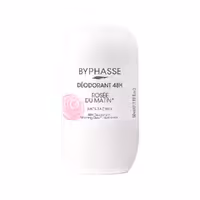 مام رول دئودرانت زنانه 48 ساعته بایفاس با عصاره گل رز حجم 50 میلی‌لیتر