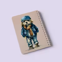 دفترچه یادداشت خط‌دار سگ کیچ بوک (KITSCH BOOK)