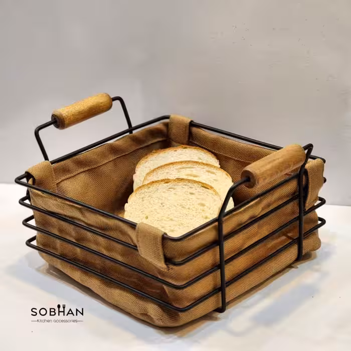 سبد نان مربع تیموتی در دو سایز