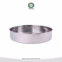 قالب پرسی استیل گرد 28 سانت لبه 5 سانت