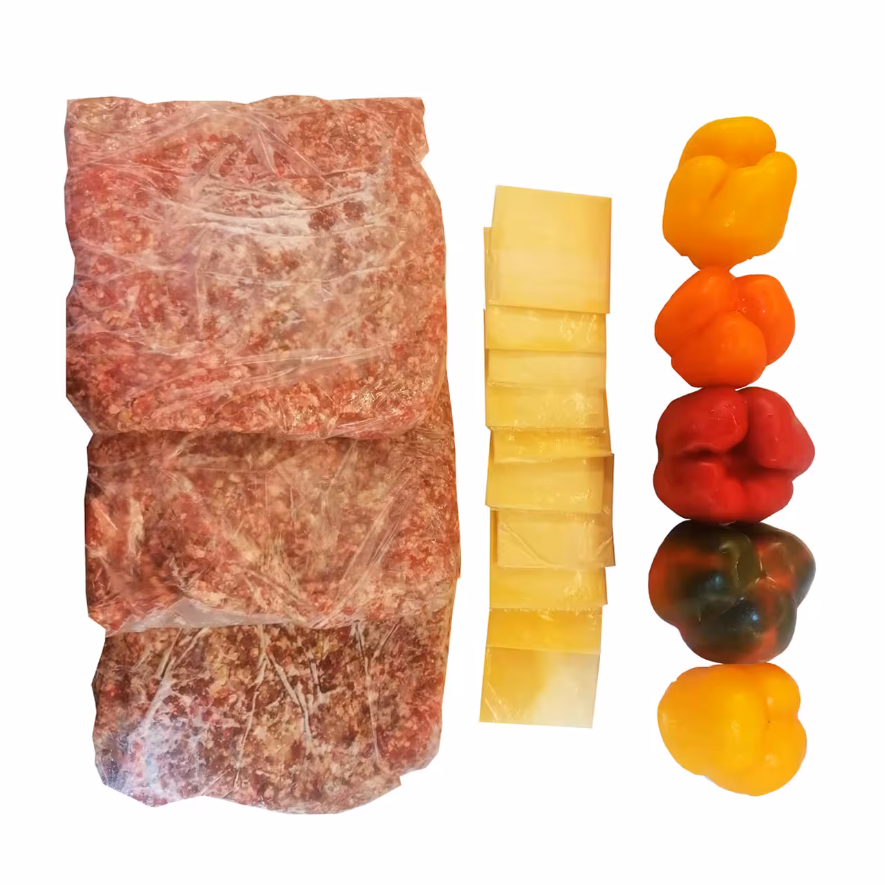 چیزبرگر خانگی 90% گوشت جلز ولز 120 گرمی