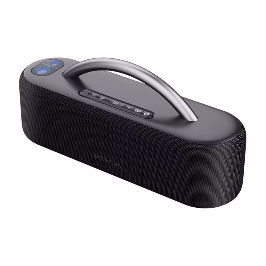 اسپیکر بلوتوثی شارژی قابل حمل پرودو Porodo Soundtec Star Light Portable Speake PD-GALACTIC-BK