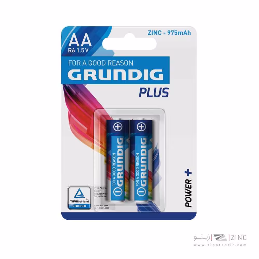 باتری قلمی پلاس2عددی گروندیک کد503