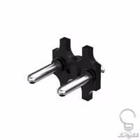 مغزی دوشاخه 10 آمپر بدون ارت پارت الکتریک