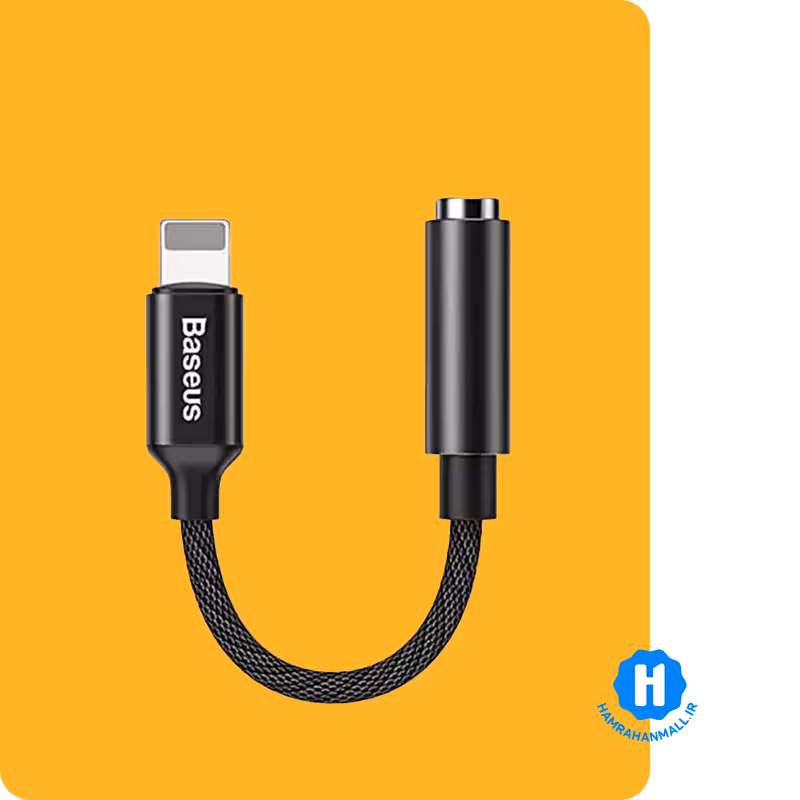مبدل Lightning به AUX باسئوس مدل Baseus CALL3-01