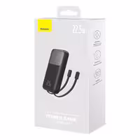 پاور بانک فست شارژ باسئوس Comet Series PPMD02000 QC PD 22.5W ظرفیت 10000 میلی آمپر ساعت