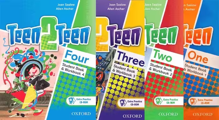 مجموعه 4 جلدی تین تو تین | کتاب انگلیسی teen 2 teen pack