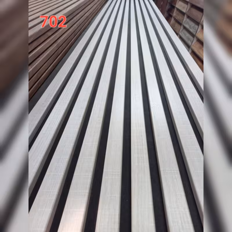 ترمووال فوم پنل بیاض کد702 مغزMDF روکشPVC آماده نصب ابعاد 50 در 280 cm، عرض چوب 3.2 mm (ارسال با باربری) (پس کرایه)