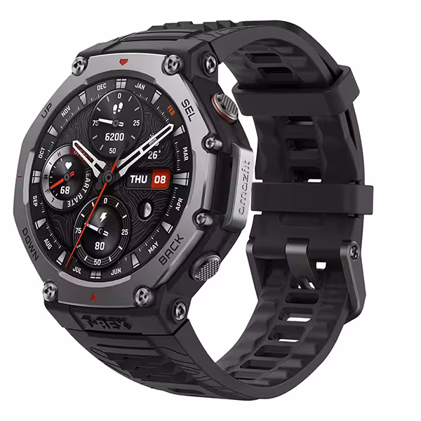 ساعت هوشمند امیزفیت مدل T-Rex 3 (رنگ مشکی)