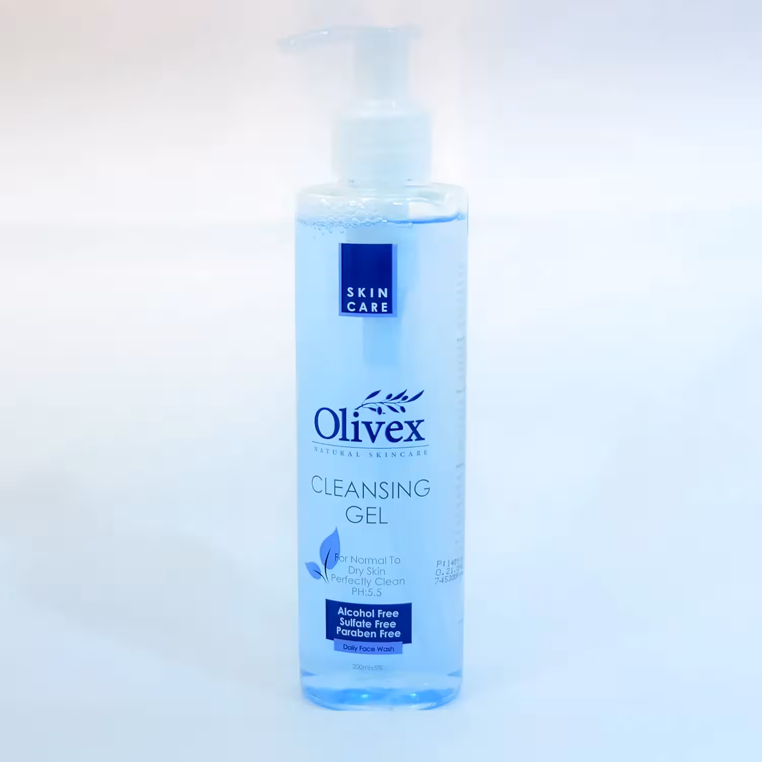 ژل شستشوی صورت الیوکس مخصوص پوست معمولی و خشک حجم 200mL