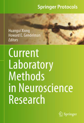 خرید و دانلود نسخه کامل کتاب Current Laboratory Methods in Neuroscience Research