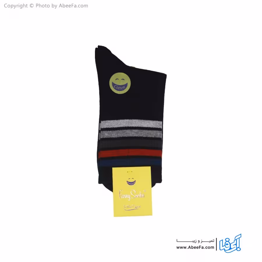 جوراب ساقدار فانی مدل 8001 مشکی