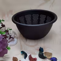 سبد تفاله گیر فلزی مشکی رنگ 