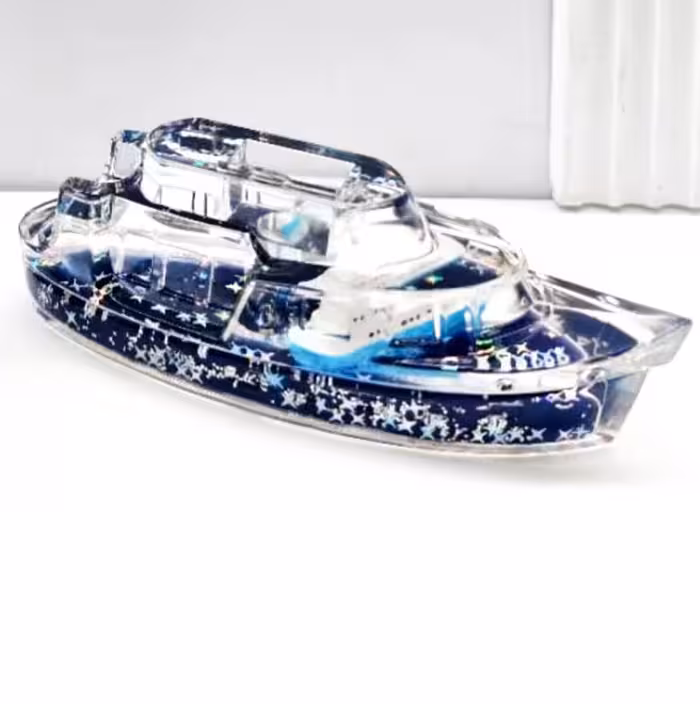 جا مدادی آکواریومی طرح کشتی معلق