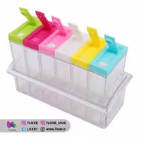 جا ادویه 6 عددی، جنس اکریلیک