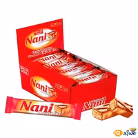 قیمت و خرید شکلات مغزدار نانی شیرین عسل 24 عدد 40 گرمی