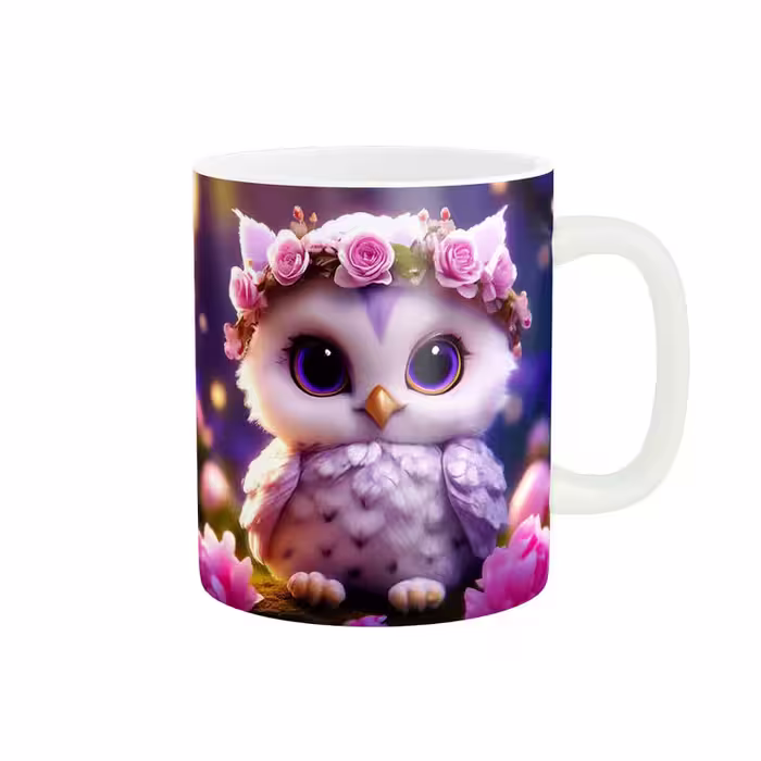 ماگ طرح جغد کد 779