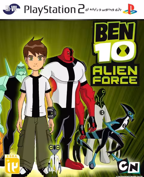 BEN 10 ALIEN FORCE ps2