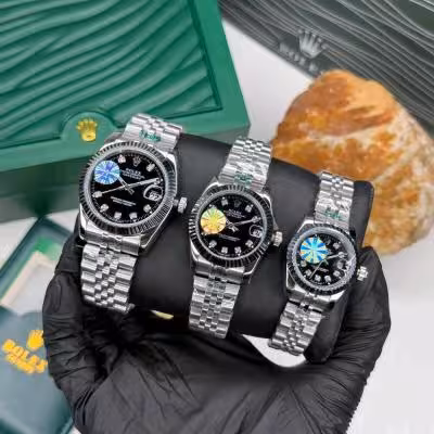 ساعت ست رولکس بند استیل ROLEX