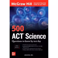 کتاب ACT Science اثر جمعی از نویسندگان انتشارات مک گرا هیل